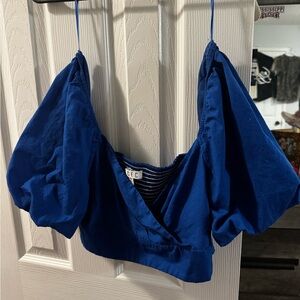 Blue Bella Rose Women's Top